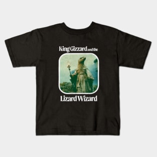 Lizard Wizard Shirt Kids T-Shirt